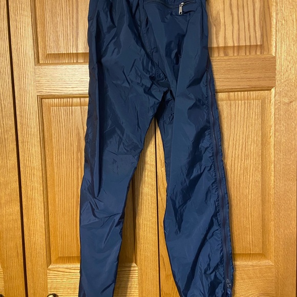 Vintage The North Face Brown Label Gore Tex Side Zip Windbreaker Blue size Large - Picture 4 of 7